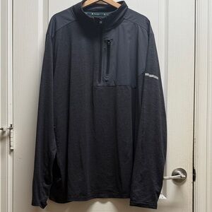 Tek Gear Black Quarter-Zip Pullover